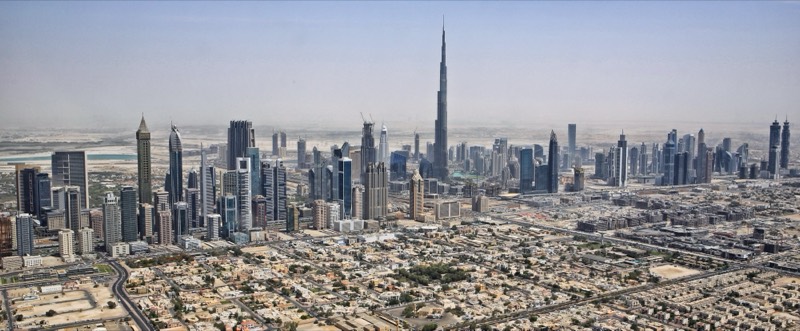 Downtown Dubai skyline: buying AED 2 million of property can qualify you for the 10-year UAE Golden Visa